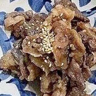 牛肉の塩麹焼き